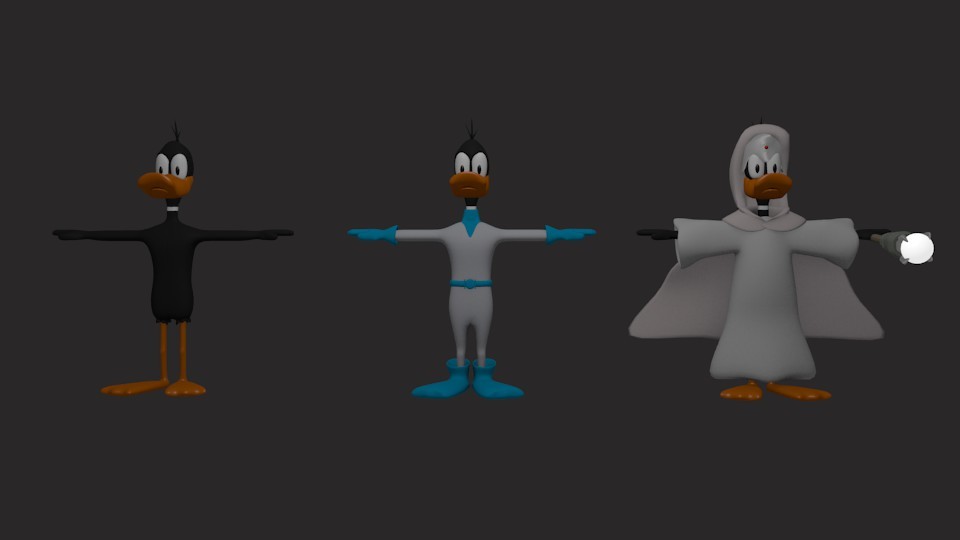 Daffy Duck 3 pack preview image 1